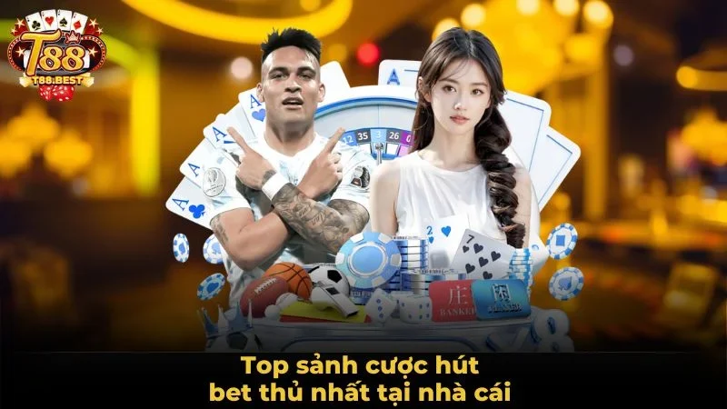 Top sảnh cược hút bet thủ nhất tại nhà cái